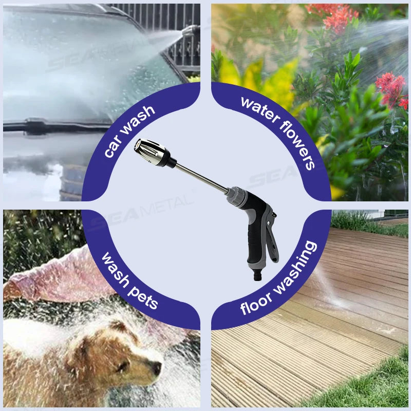 AutoGearHub (™)SEAMETAL High Pressure Car Wash Gun