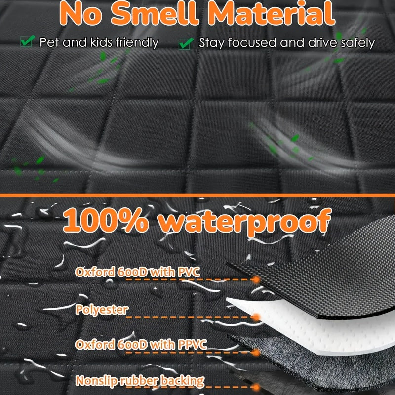 AutoGearHub (™)Heavy Duty Dog Car Seat Cover Hammock