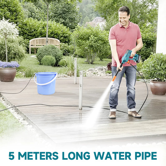 AutoGearHub (™) Bonacell Cordless High Pressure Car Wash Washer Gun