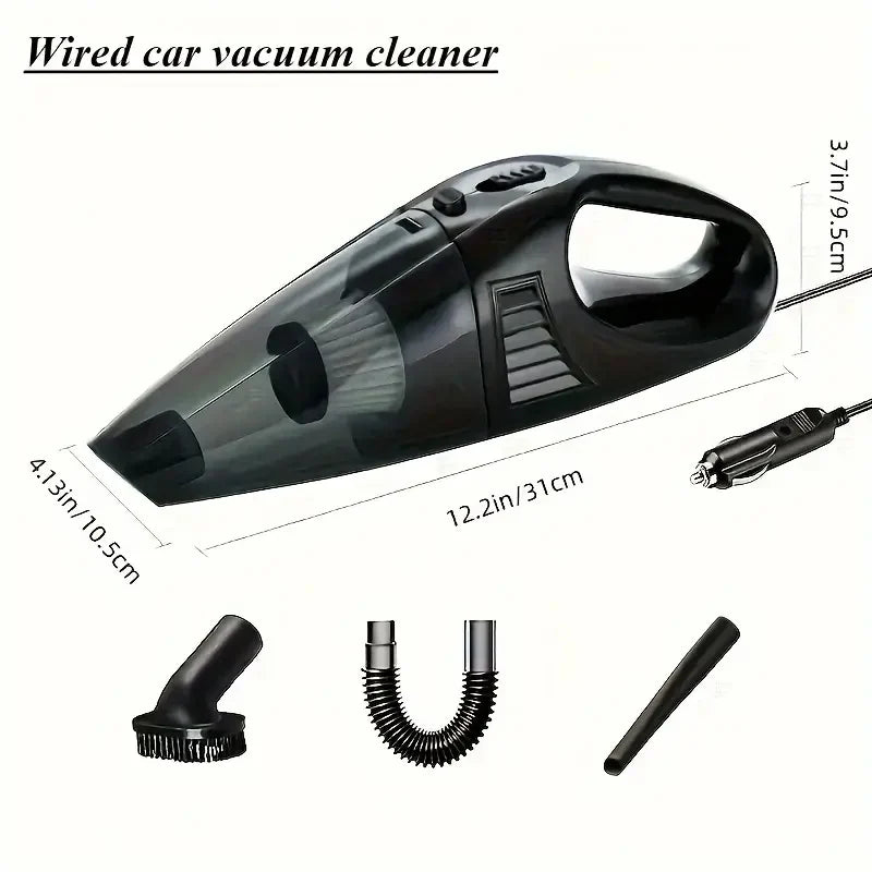 AutoGearHub (™)12V Handheld Vacuum Cleaner