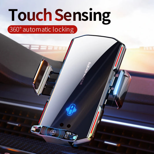 AutoGearHub (™)Magnetic Car Phone Holder 66W Wireless Fast Charger