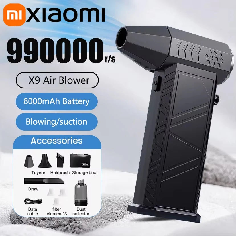 AutoGearHub (™) Xiaomi Violent Fan 990000RPM Powerful Air Blower Vacuum