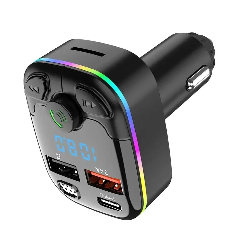 AutoGearHub (™)Car Charger Bluetooth 5.0 FM Transmitter