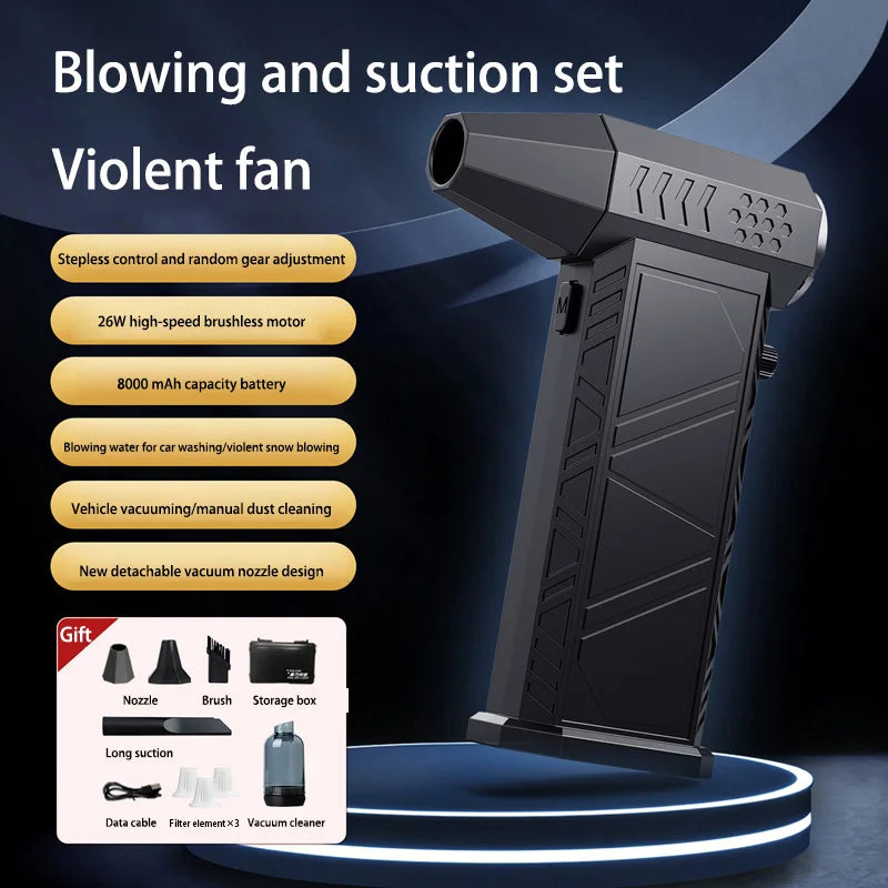 AutoGearHub (™) Xiaomi Violent Fan 990000RPM Powerful Air Blower Vacuum