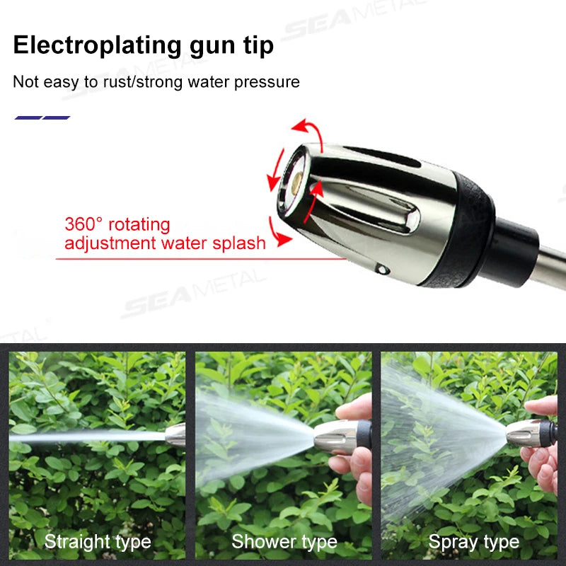 AutoGearHub (™)SEAMETAL High Pressure Car Wash Gun