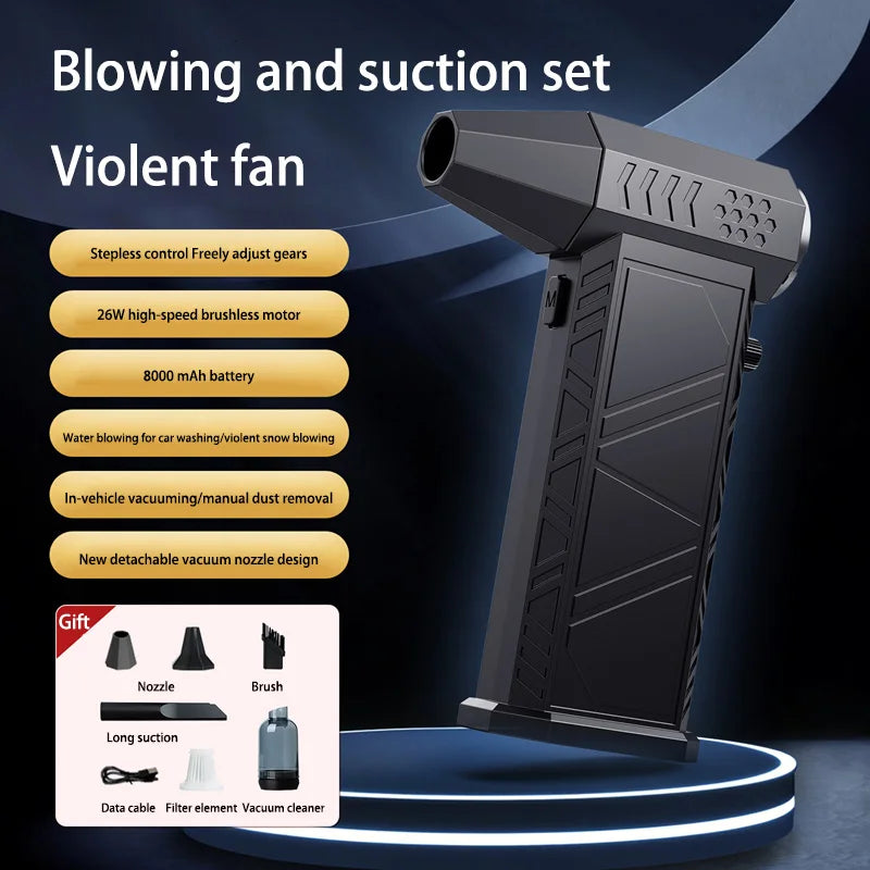AutoGearHub (™) Xiaomi Violent Fan 990000RPM Powerful Air Blower Vacuum
