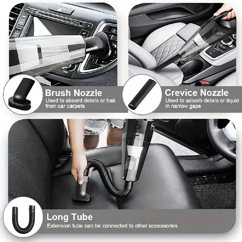 AutoGearHub (™)12V Handheld Vacuum Cleaner